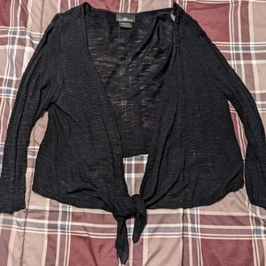 Lightweight Loose Knit Crop cardigan